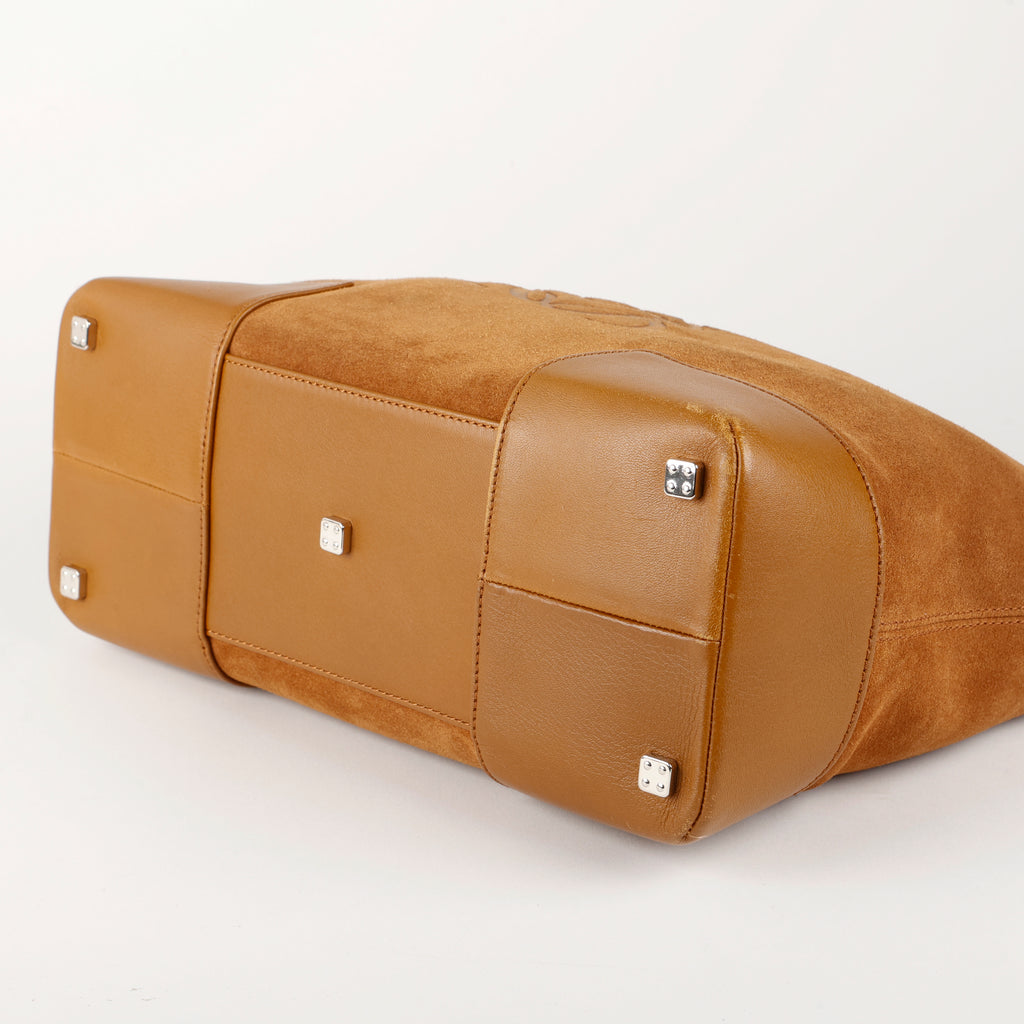 Amazona Brown Suede Calfskin
