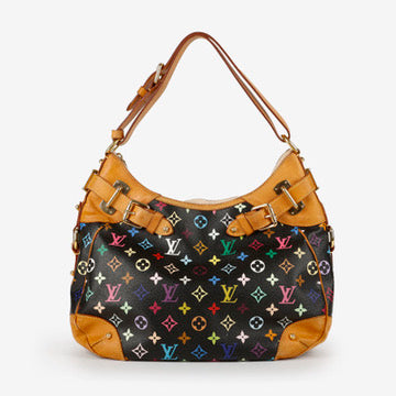 Greta Shoulder Bag, Black Murakami Multicolor
