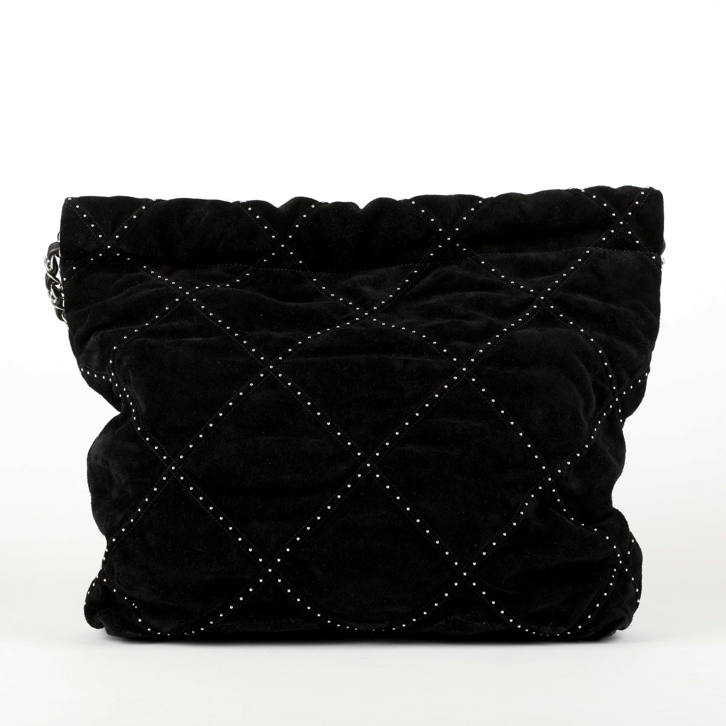 Small Suede 22 Studded, Black Silver