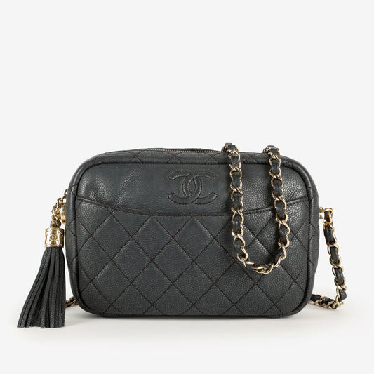 Camera Bag Caviar Black 10752