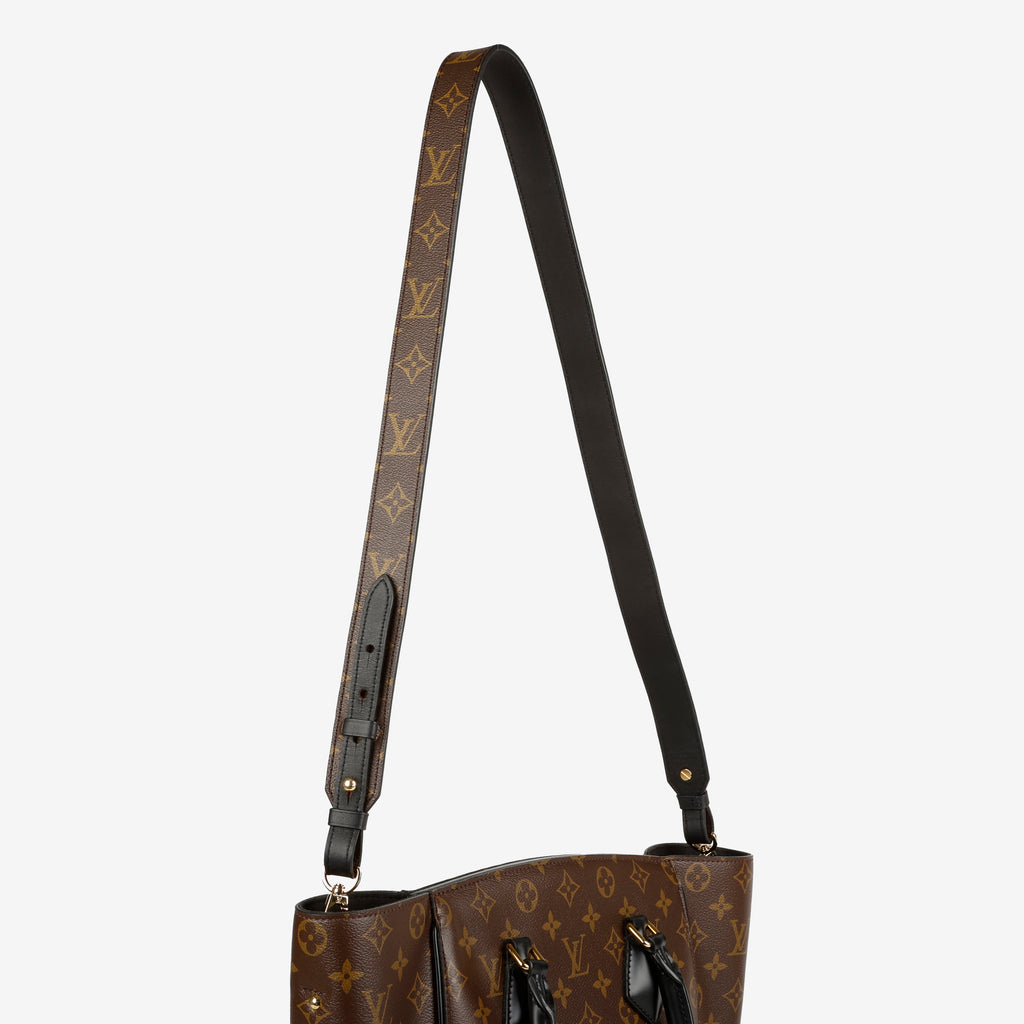Monogram/Black Adjustable Strap