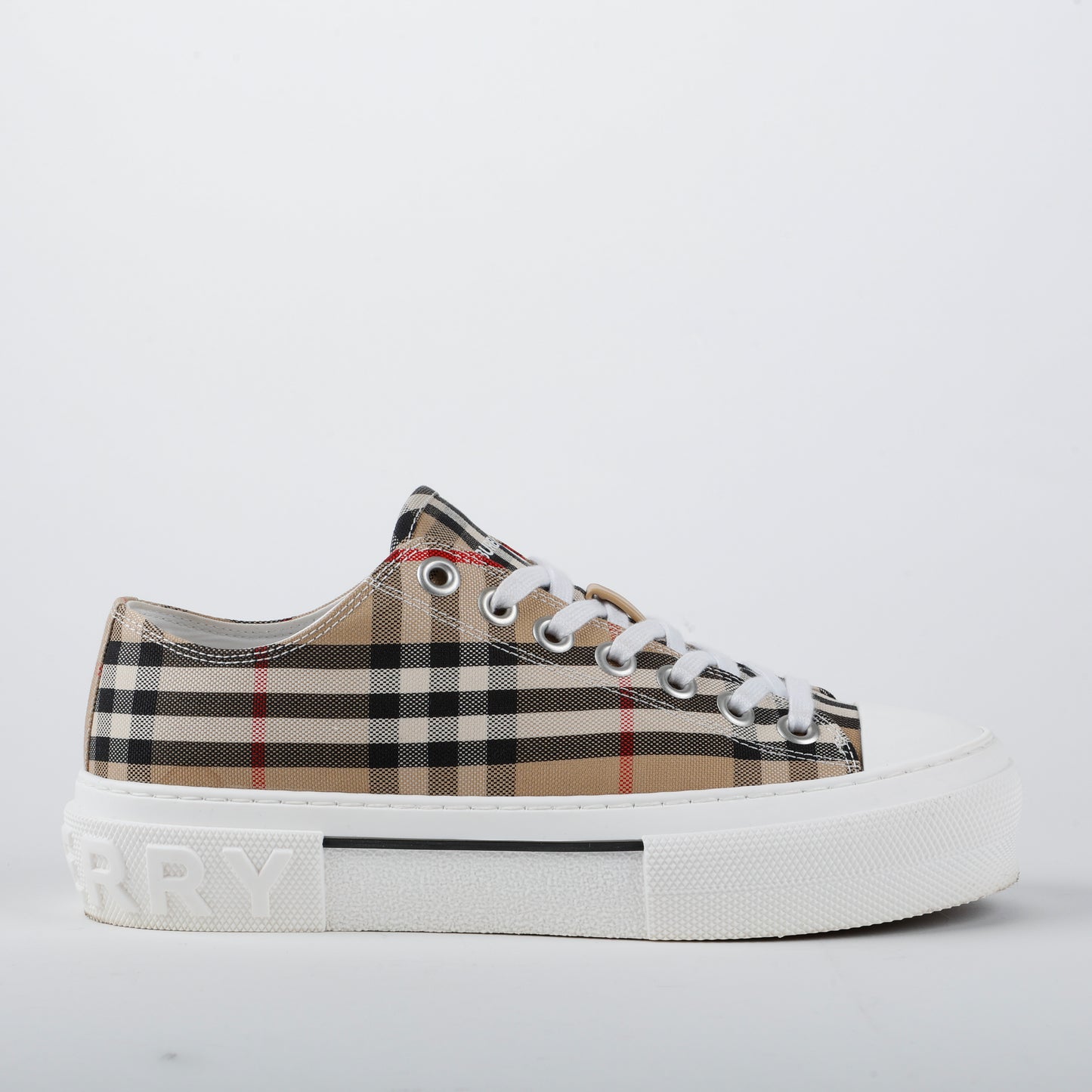 Jack Low-Top Sneakers Beige Check