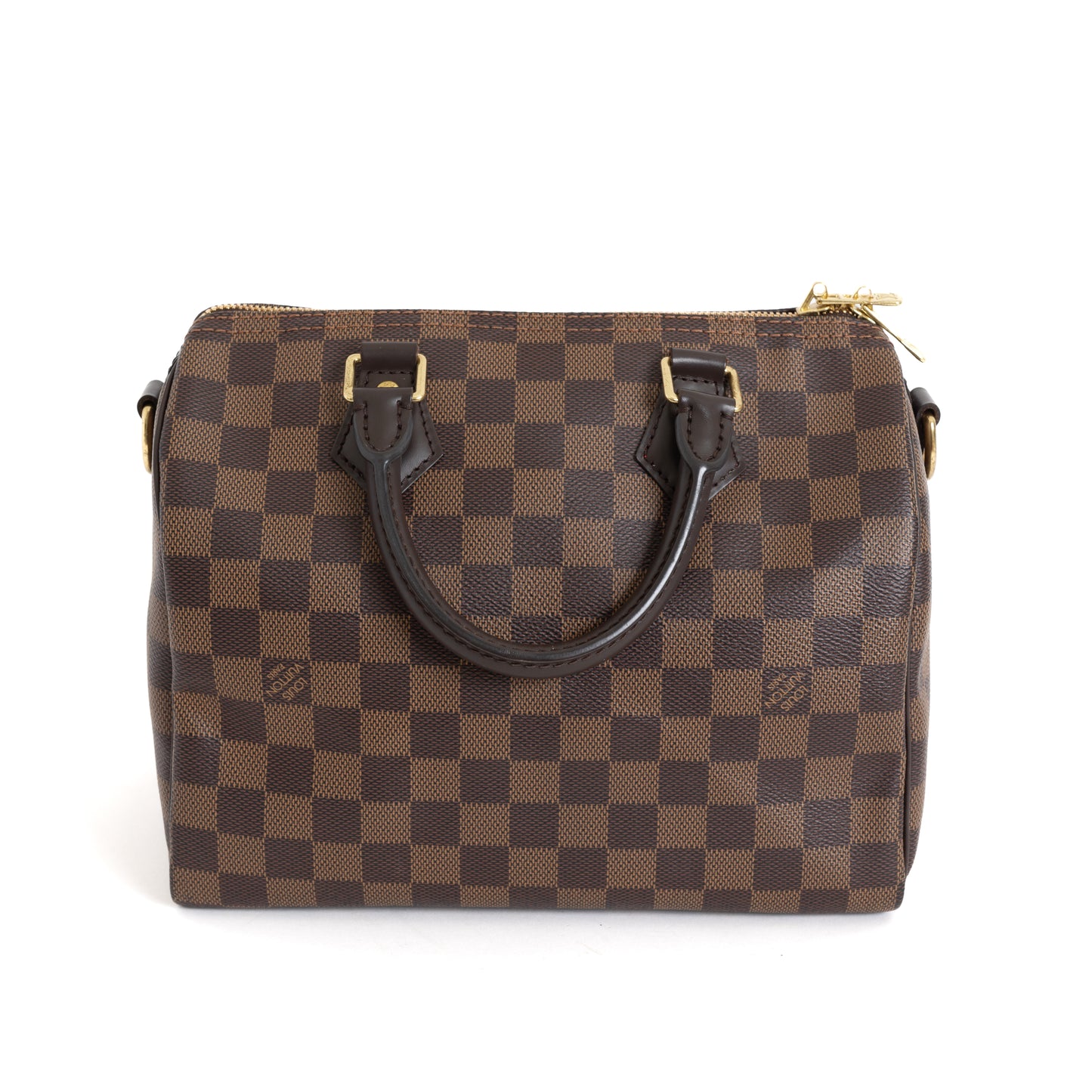 Speedy 25 Bandoulier, Damier Ebene 7569