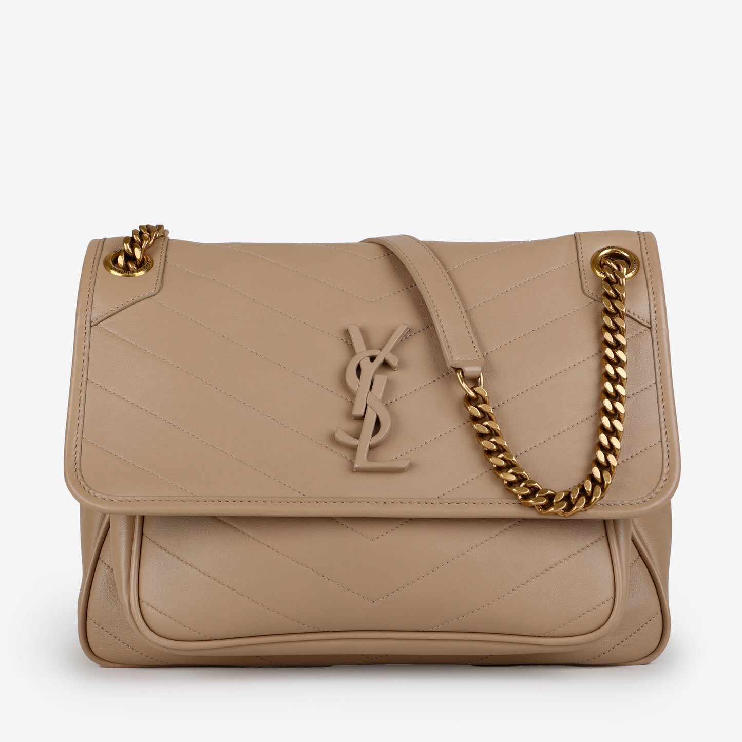 Medium Niki Beige Calfskin 11518