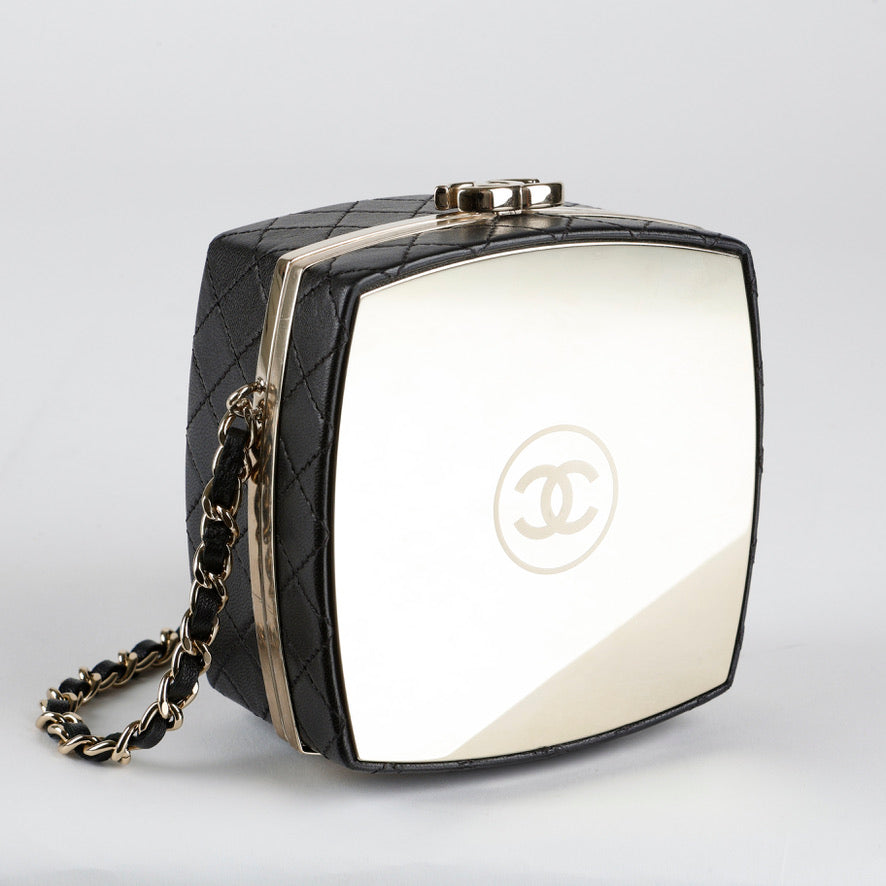 Black Makeup Minaudiere