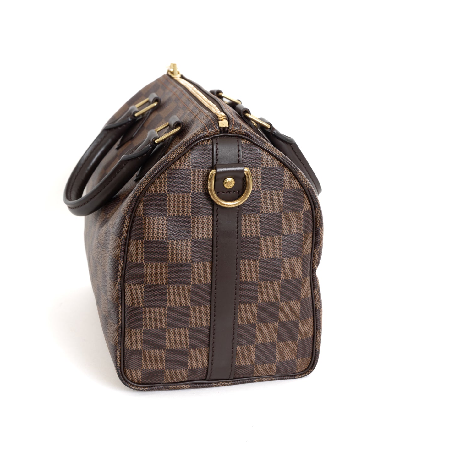 Speedy 25 Bandoulier, Damier Ebene 7569