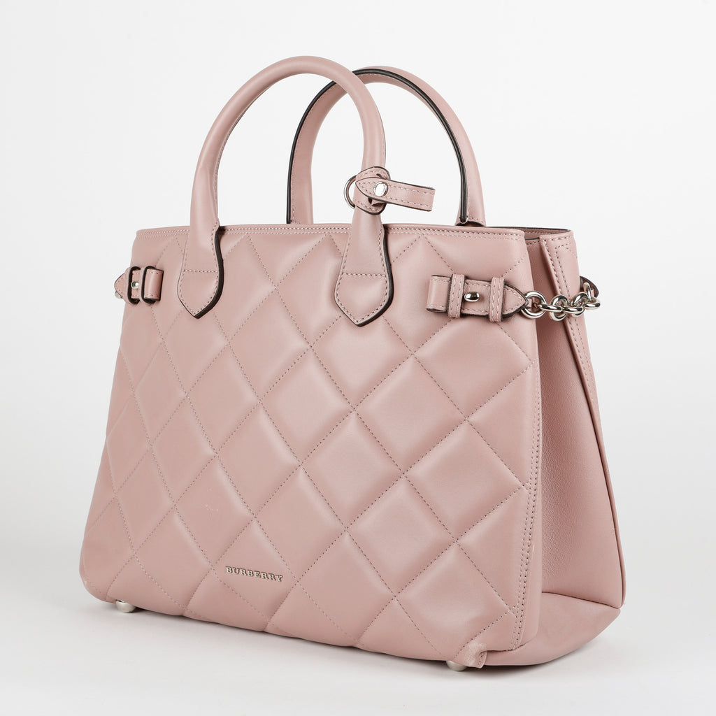 Medium Banner Tote, Lilac Purple