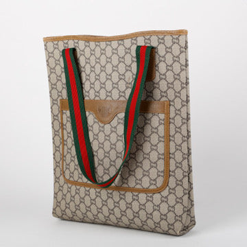 Vintage GG Plus Tote, Coated Canvas