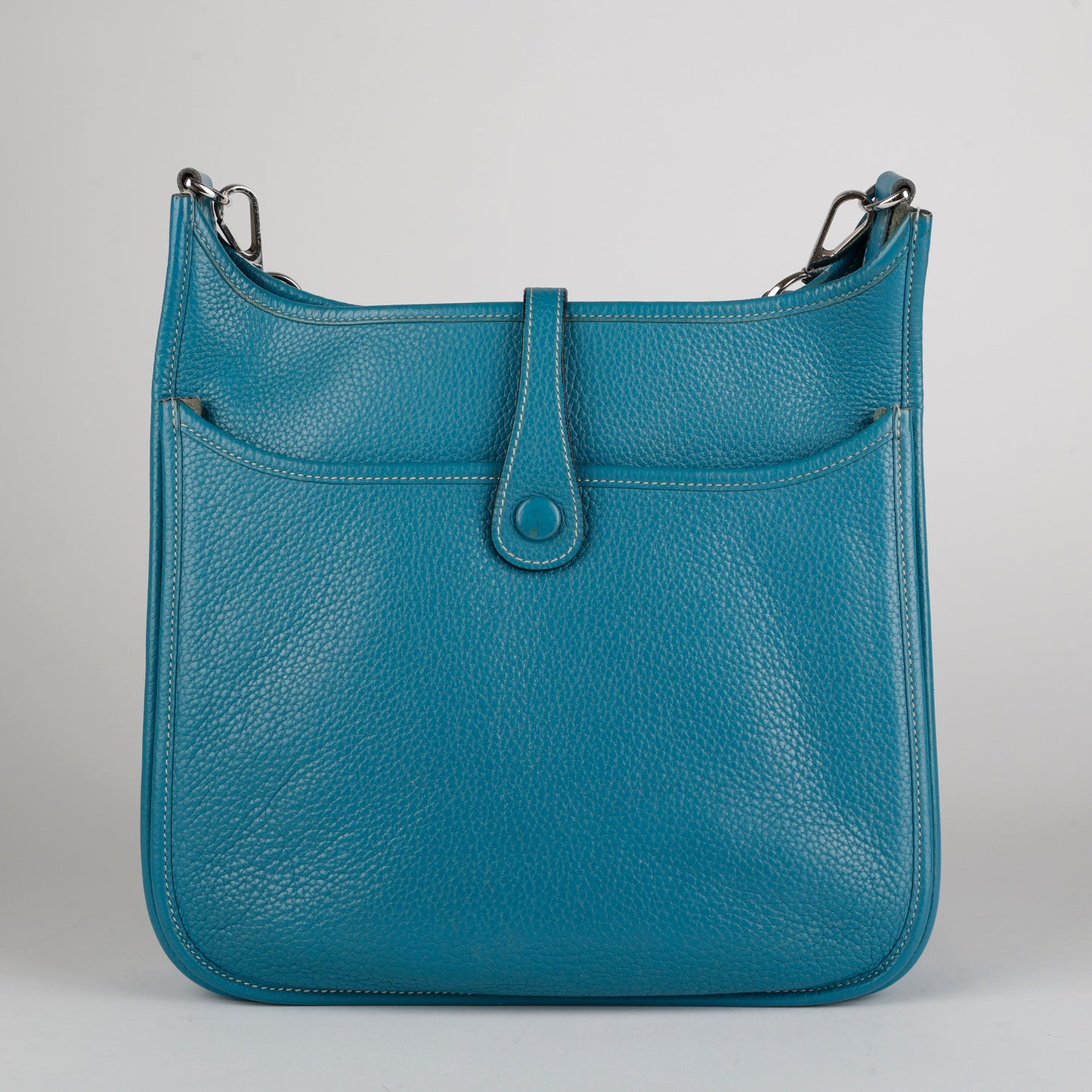 Evelyne PM, Blue Jean Clemence Palladium Hardware