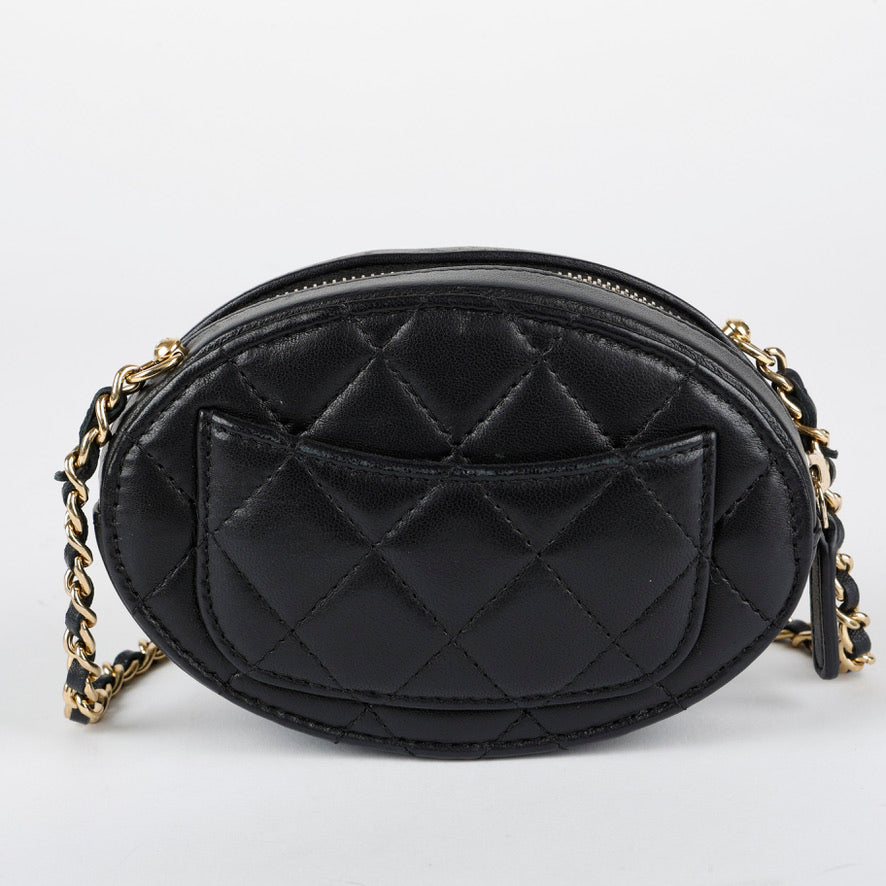 Oval Logo Plate Crossbody