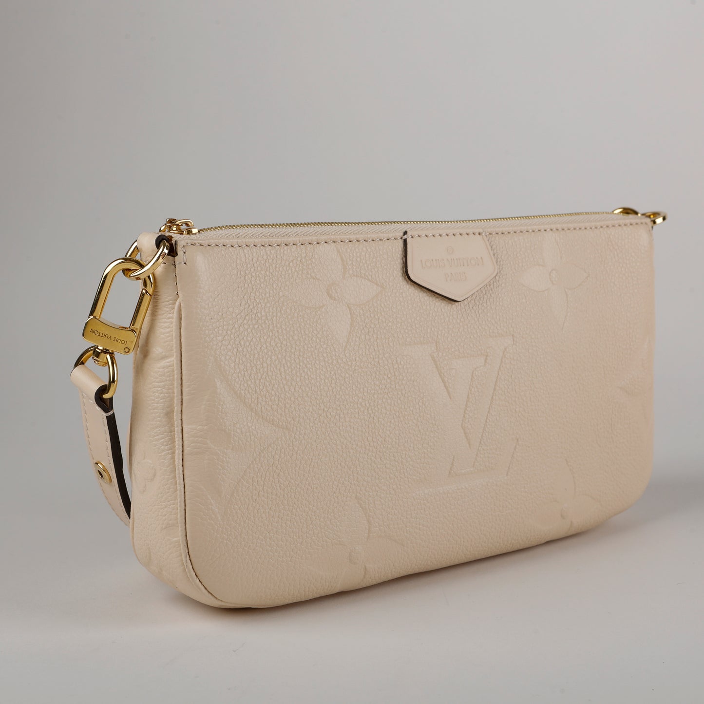 Multi Pochette Accessories, Cream Empreinte