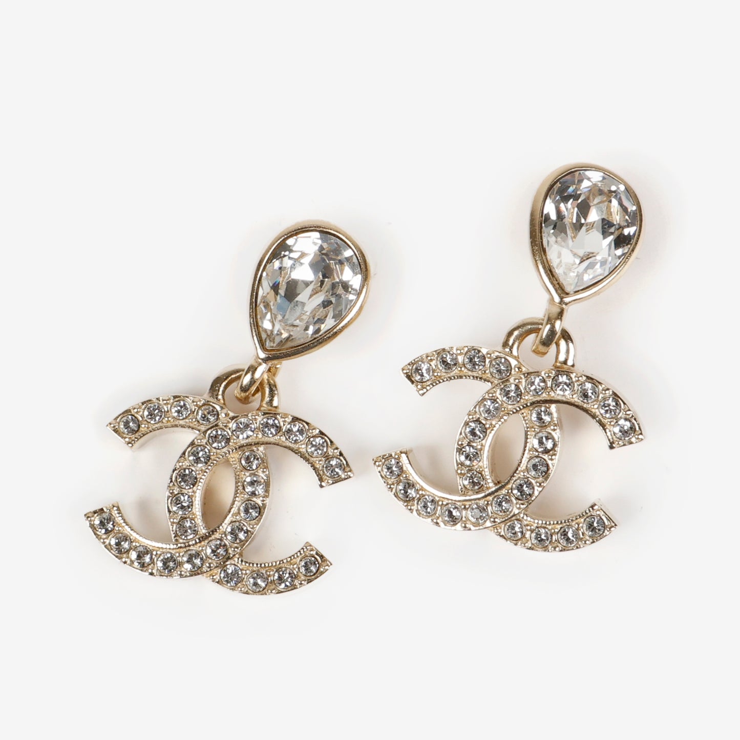 CC Crystal Drop Earrings