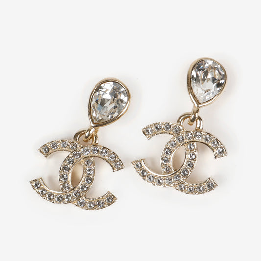 CC Crystal Drop Earrings