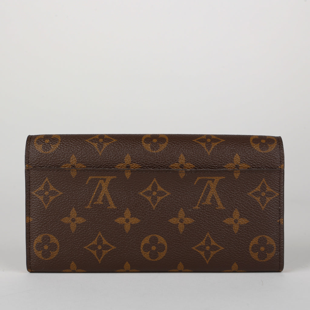 Sarah Wallet, Monogram Rose Ballerine