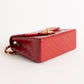 Chanel Lambskin Vintage Square Mini Flap Red