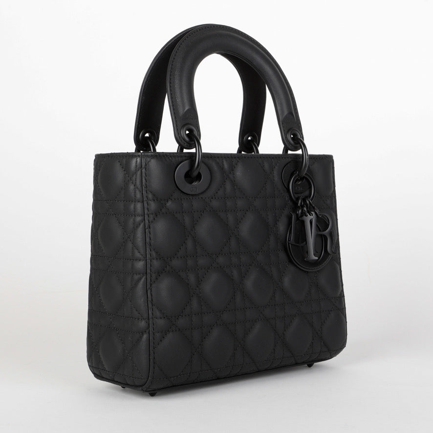 Small My ABCDior Lady, So Black Lambskin 11552