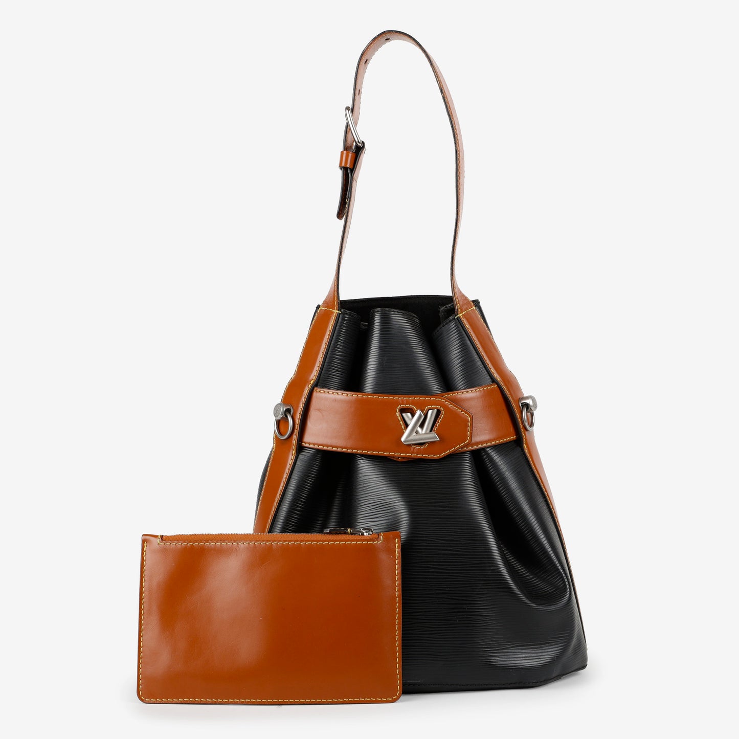 Noe Epi Leather, Black Brown  11599