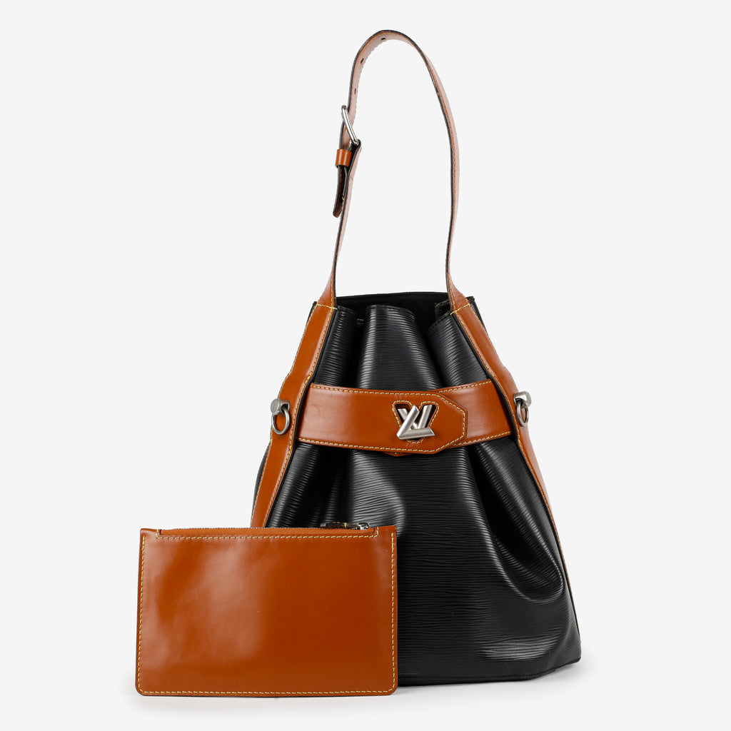 Noe Epi Leather, Black Brown  11599