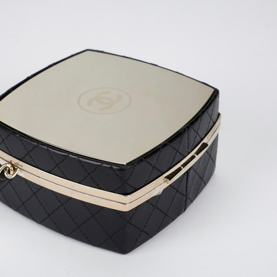 Black Makeup Minaudiere