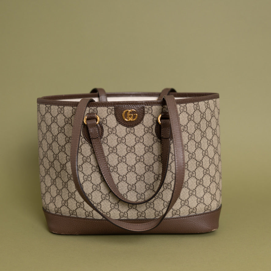 Medium 2 Way Tote, Supreme Brown 9970