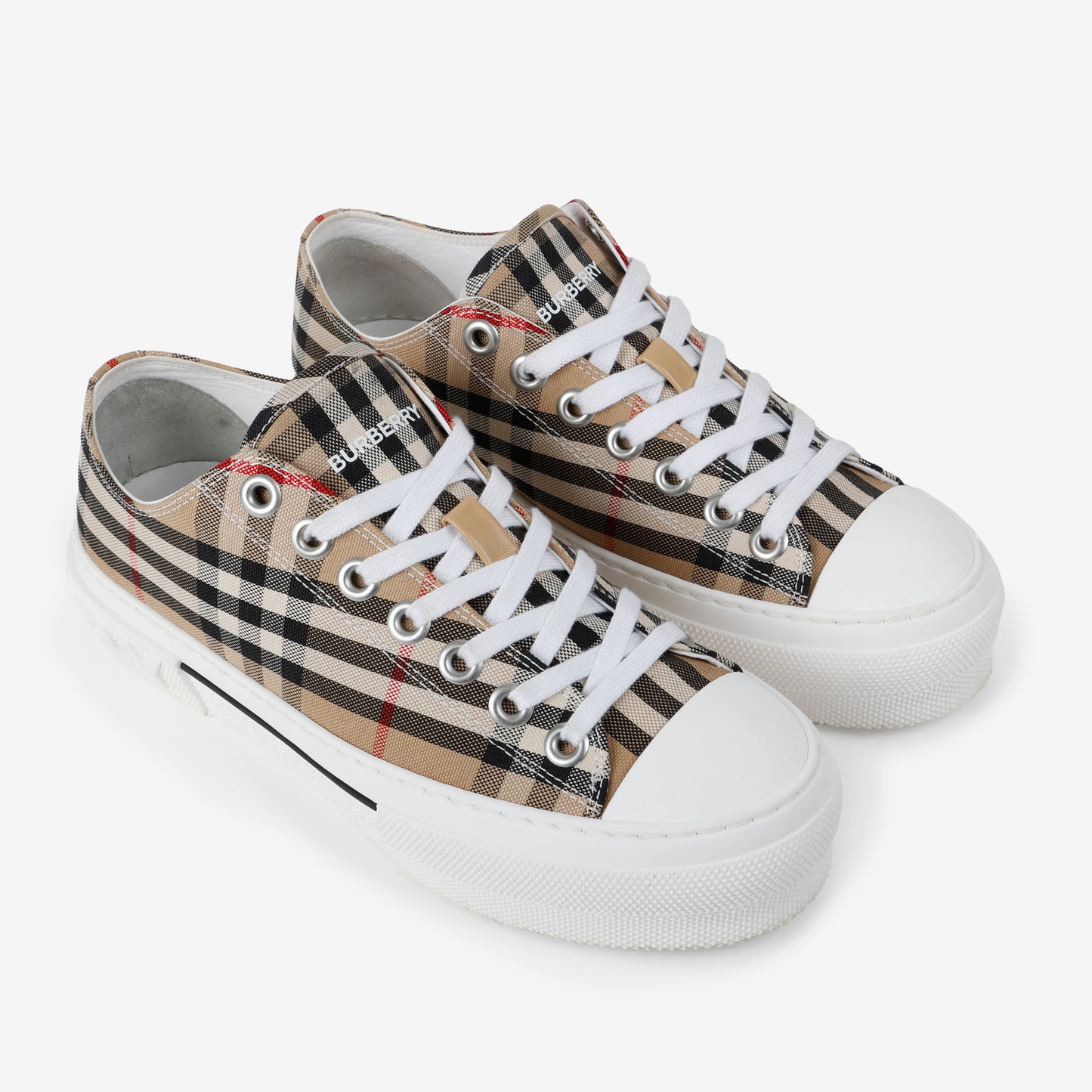 Jack Low-Top Sneakers Beige Check