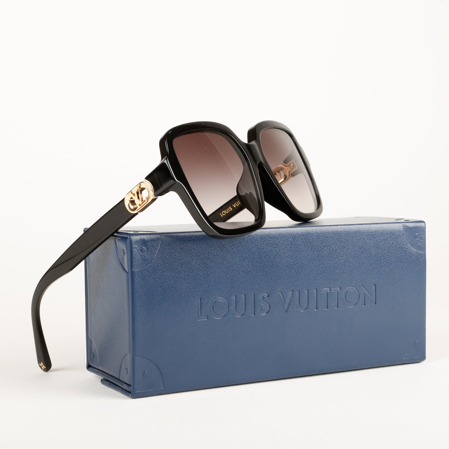 Mini Link Black Frame Sunglasses