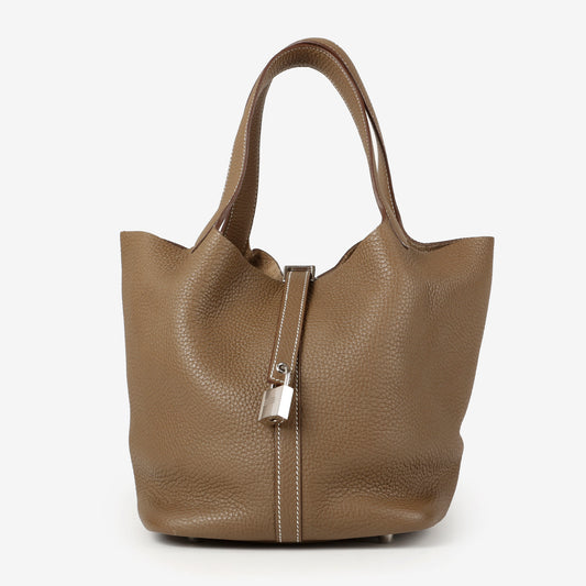 Picotin 22, Etoupe Clemence Palladium Hardware