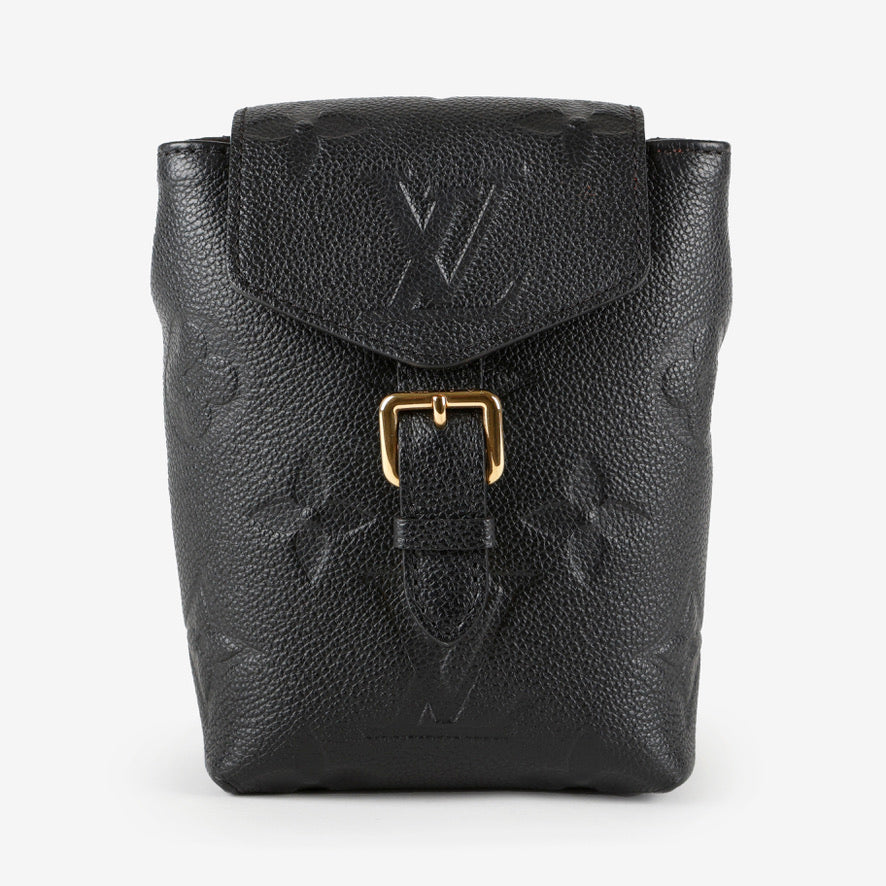 Mini Giant Monogram Backpack, Black Empreinte