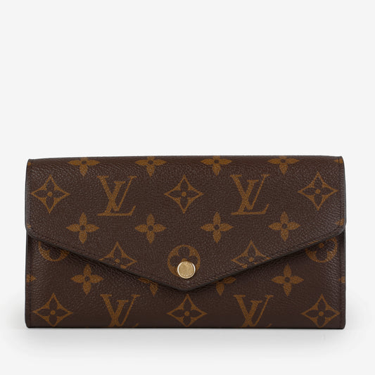 Sarah Wallet, Monogram Rose Ballerine