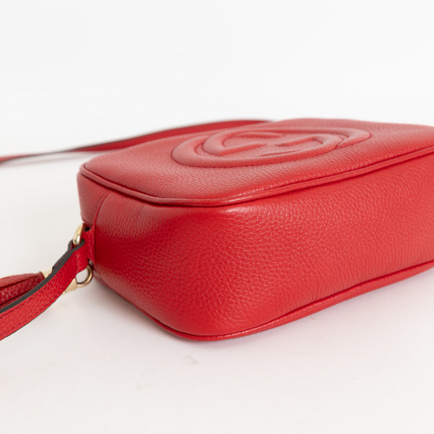 Soho Disco Camera Bag Red 6054