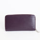 Zippy Wallet, Purple Epi 5586