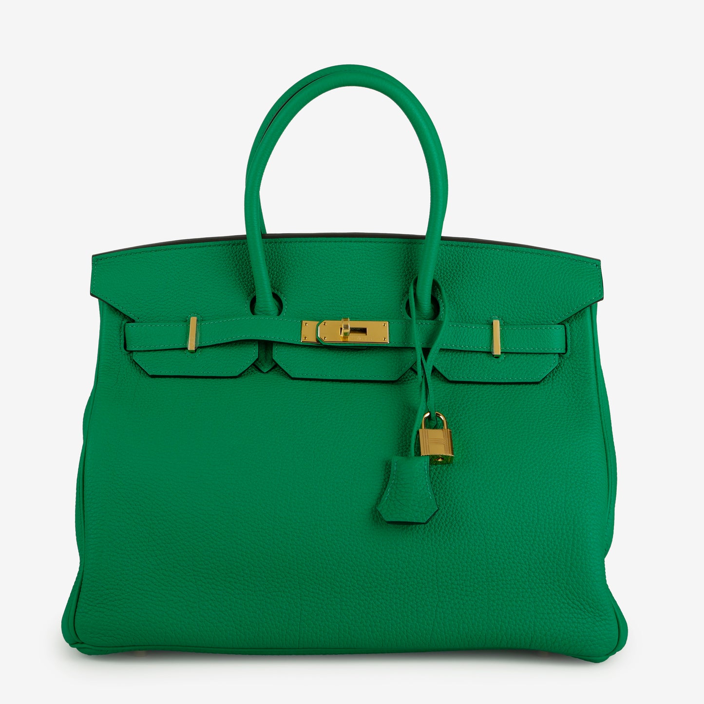Birkin 35 Bamboo Togo Gold Hardware
