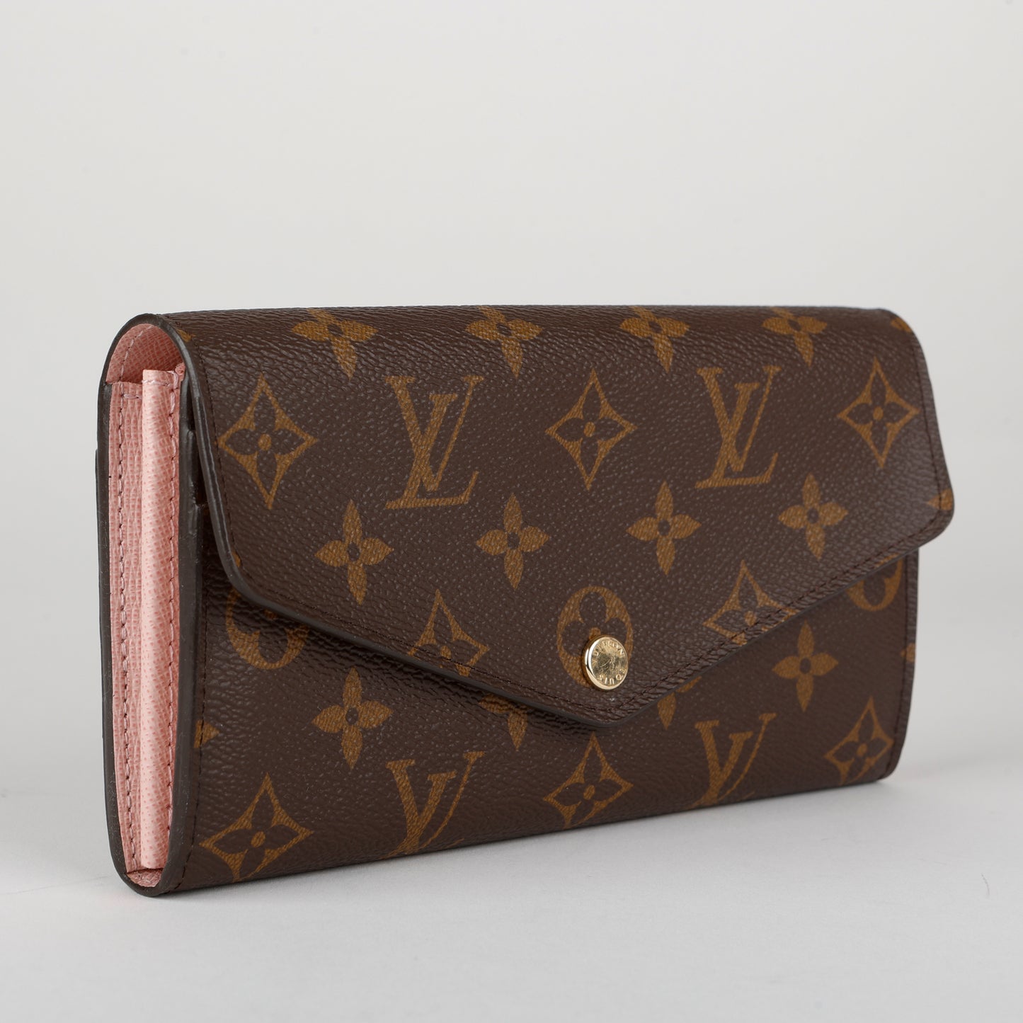 Sarah Wallet, Monogram Rose Ballerine