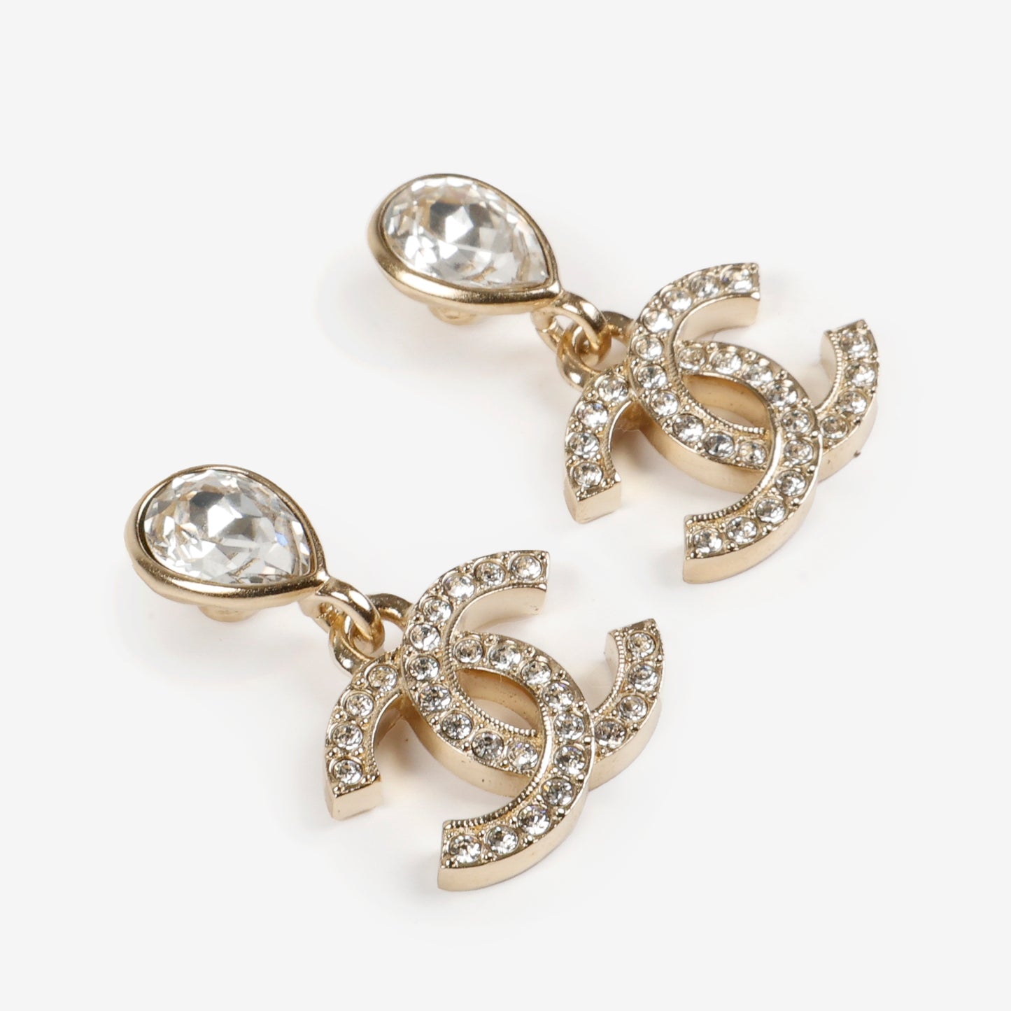 CC Crystal Drop Earrings