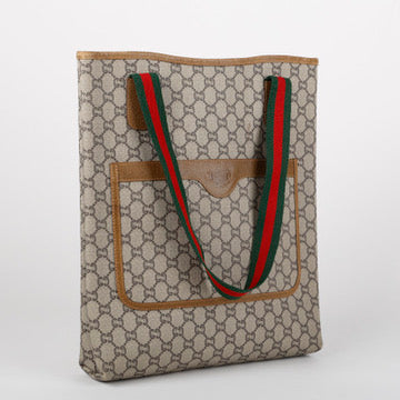 Vintage GG Plus Tote, Coated Canvas