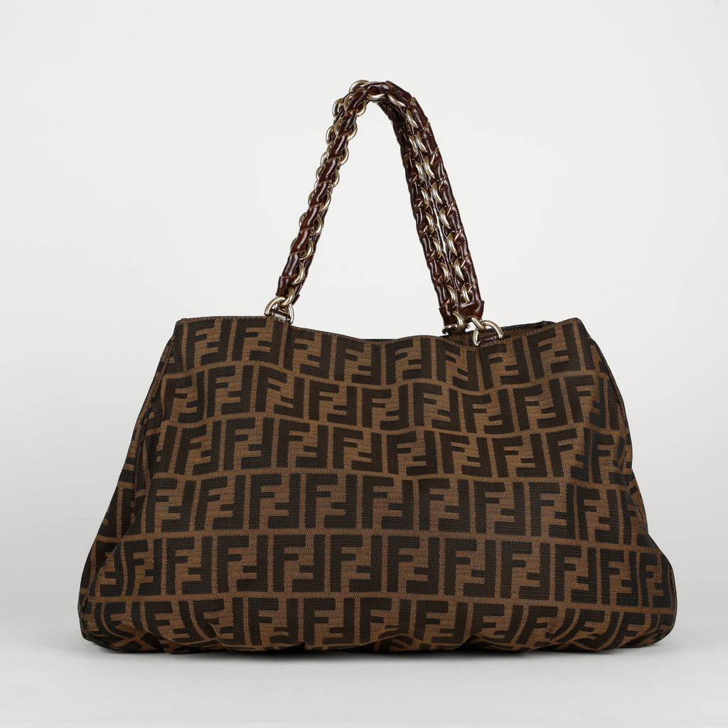 Jacquard FF Mia Tote, Canvas