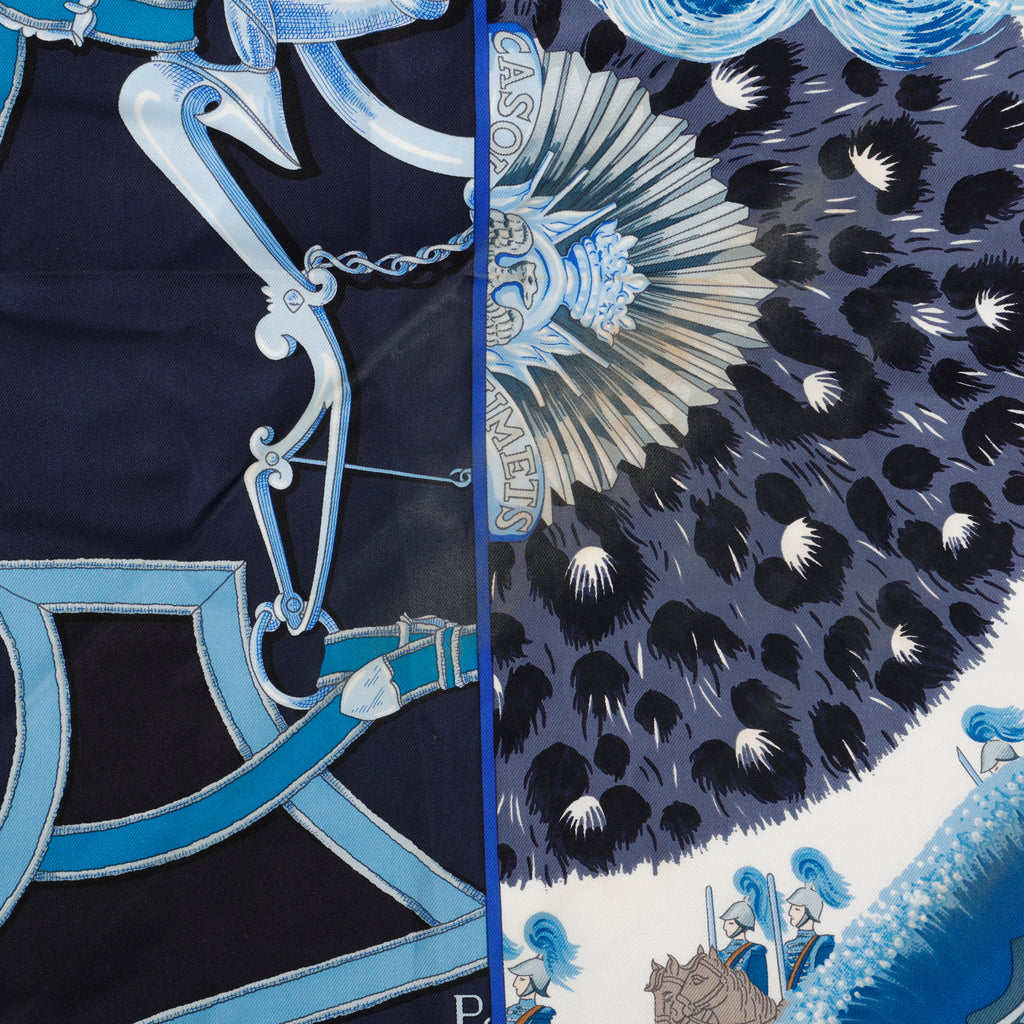 Brides de Gala 90cm Silk, Black Blue