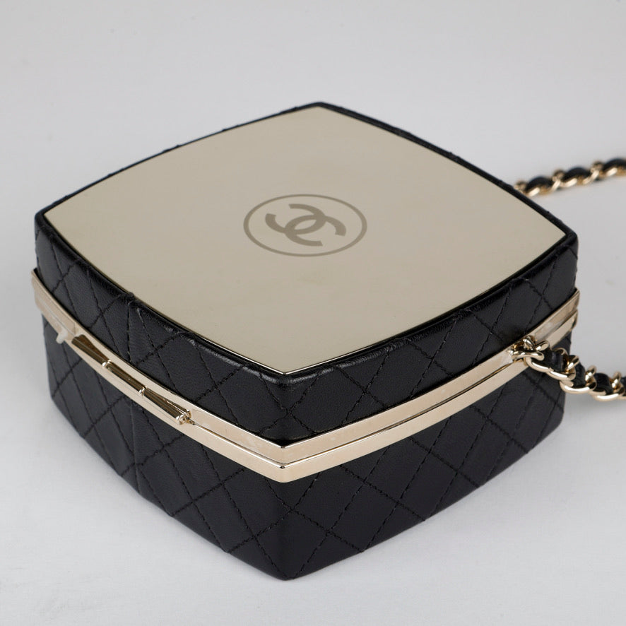 Black Makeup Minaudiere
