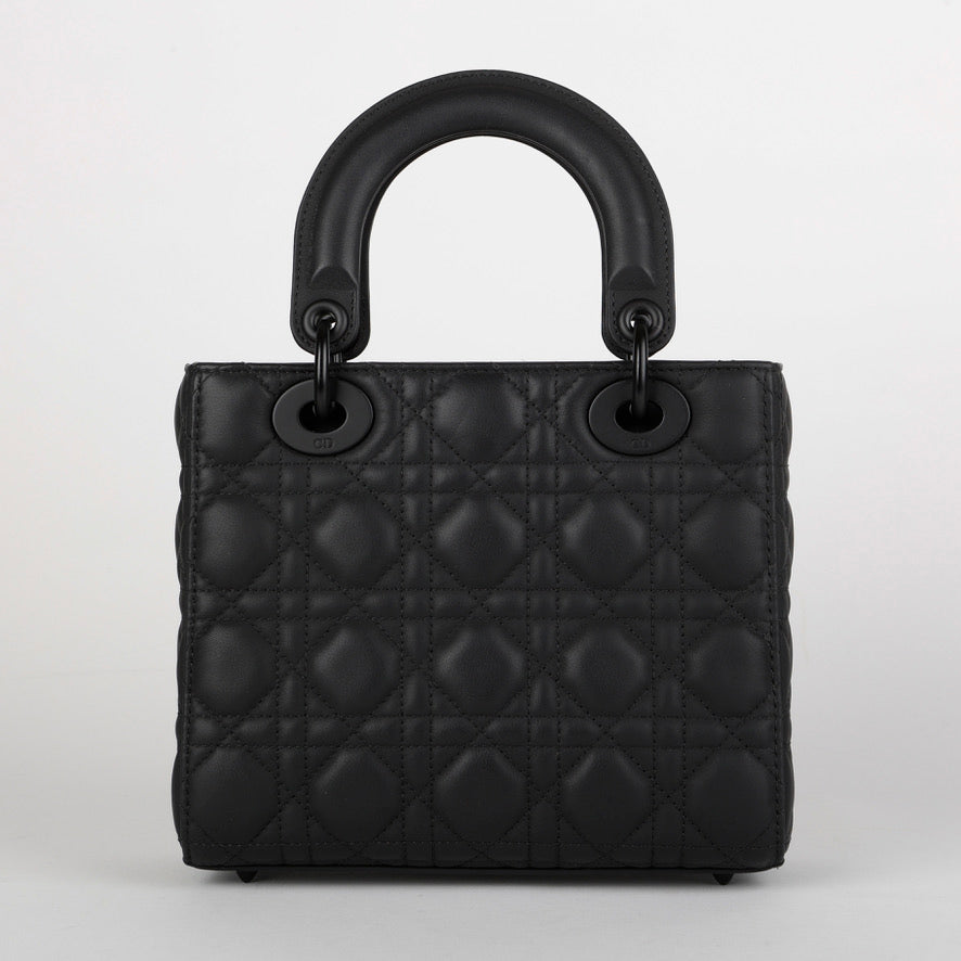 Small My ABCDior Lady, So Black Lambskin 11552
