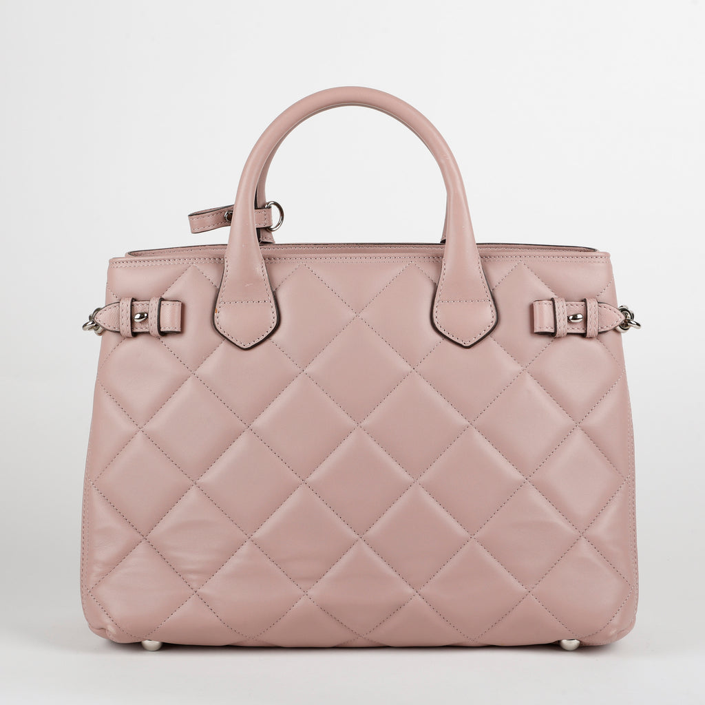 Medium Banner Tote, Lilac Purple