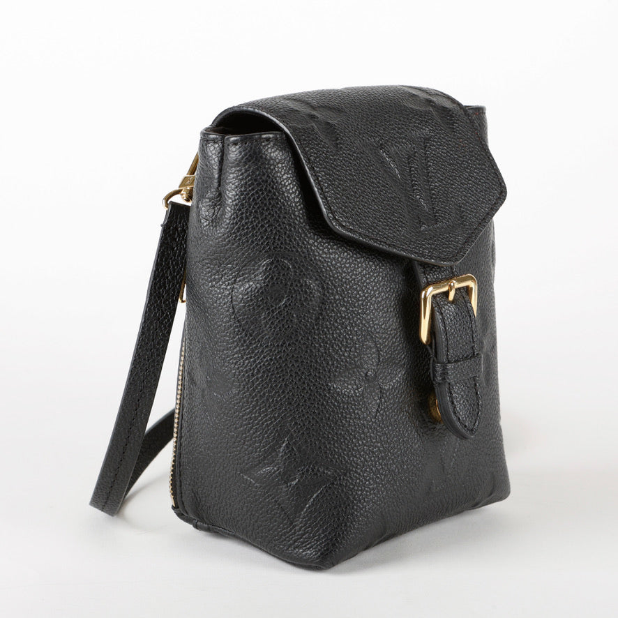 Mini Giant Monogram Backpack, Black Empreinte