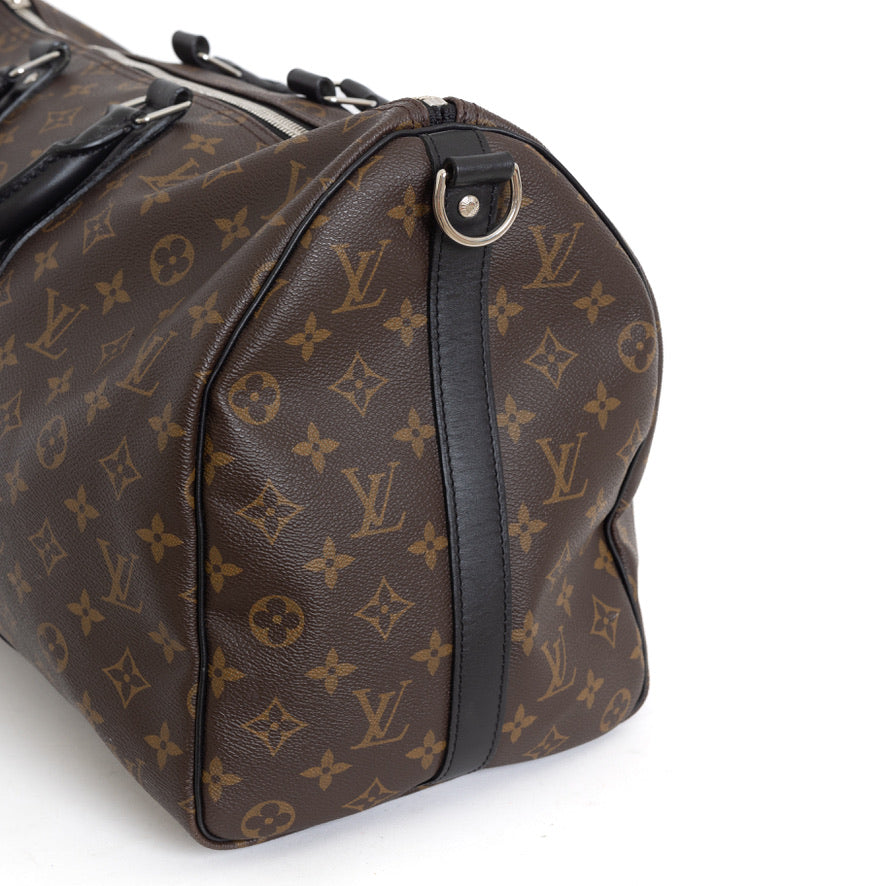 Keepall Bandouliere 45 Macassar Monogram Canvas 7697