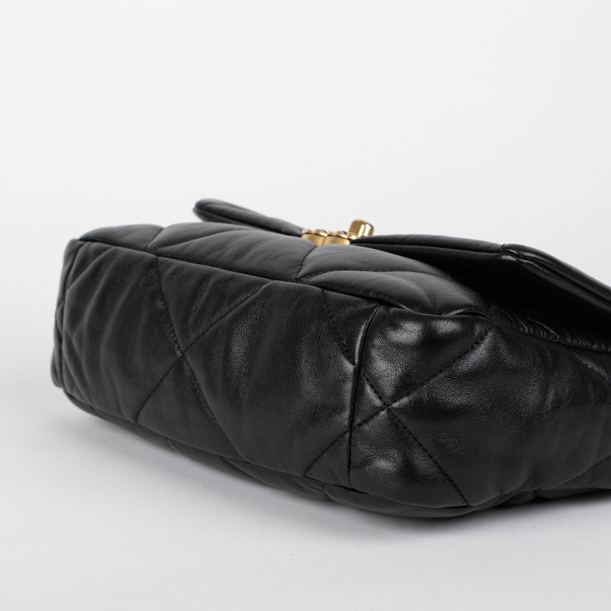 Small 19, Black Lambskin