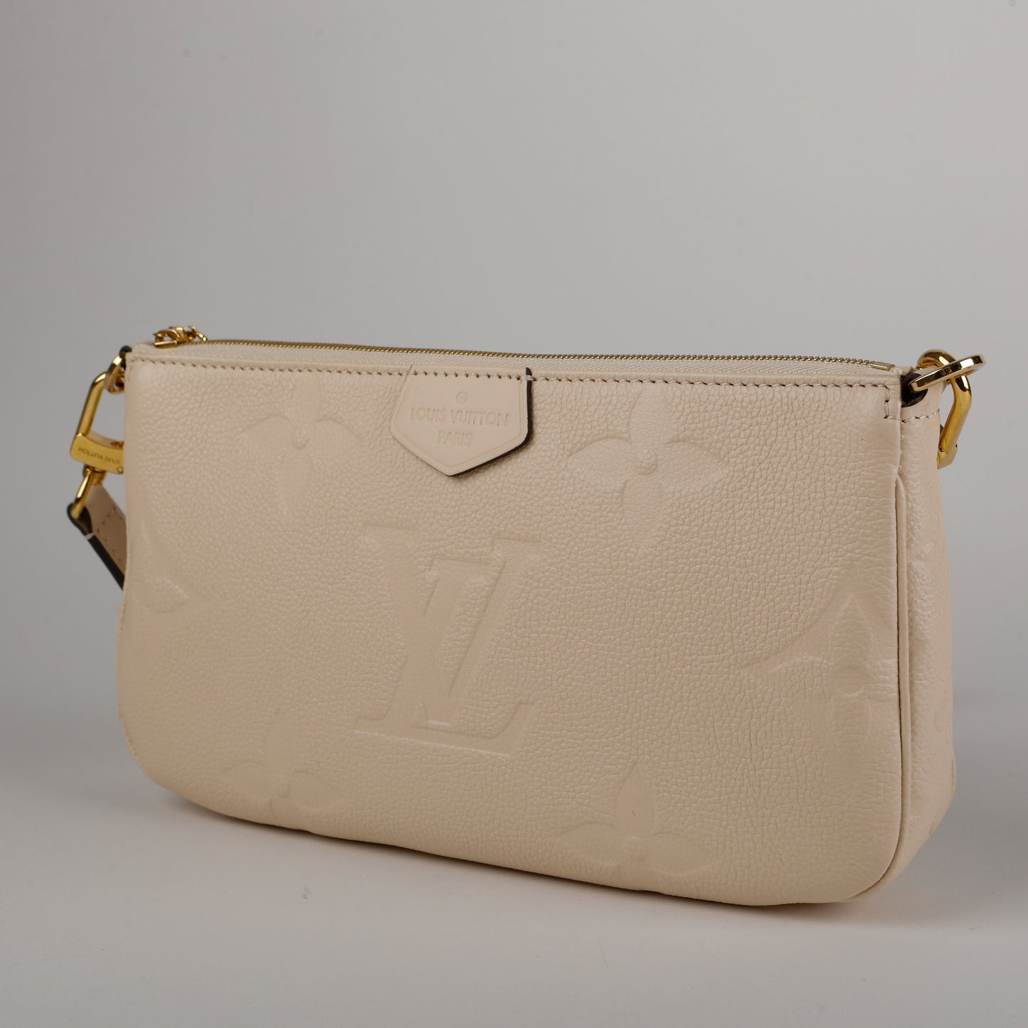 Multi Pochette Accessories, Cream Empreinte