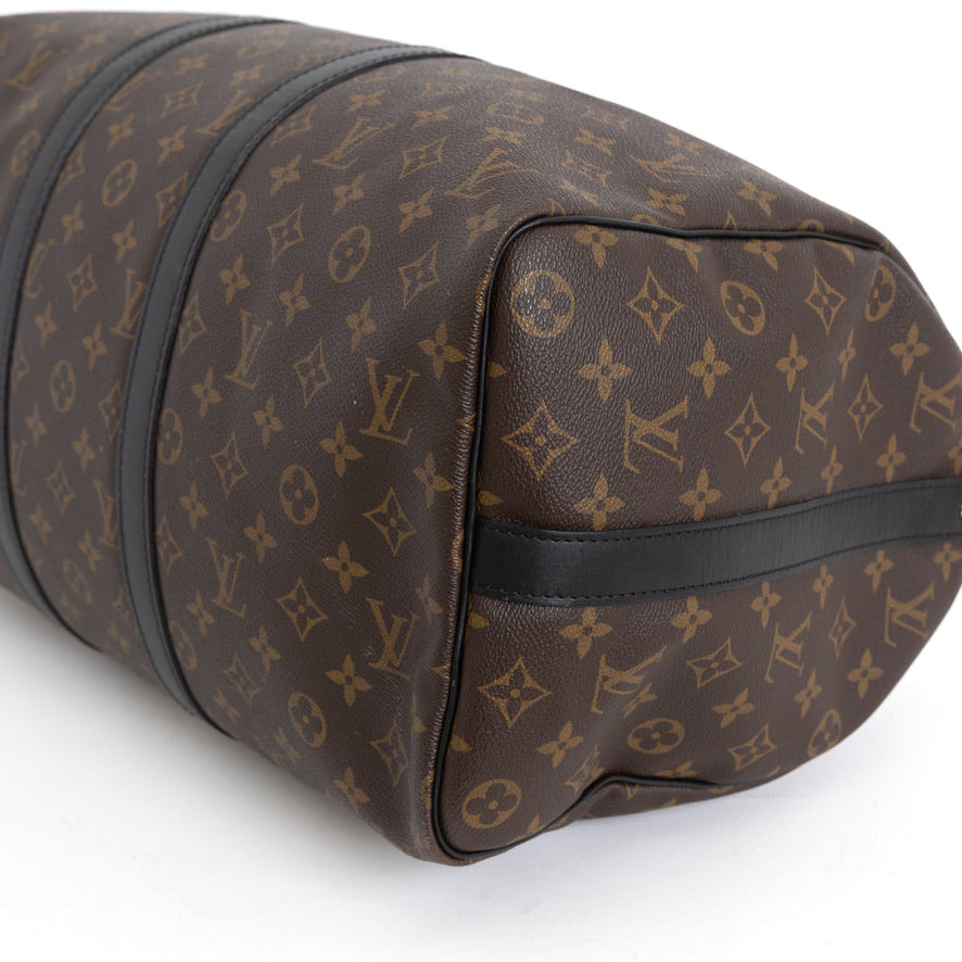 Keepall Bandouliere 45 Macassar Monogram Canvas 7697