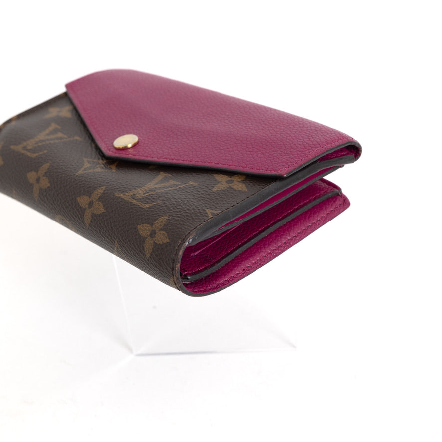 Pallas Compact Wallet, Monogram Fuchsia 2857