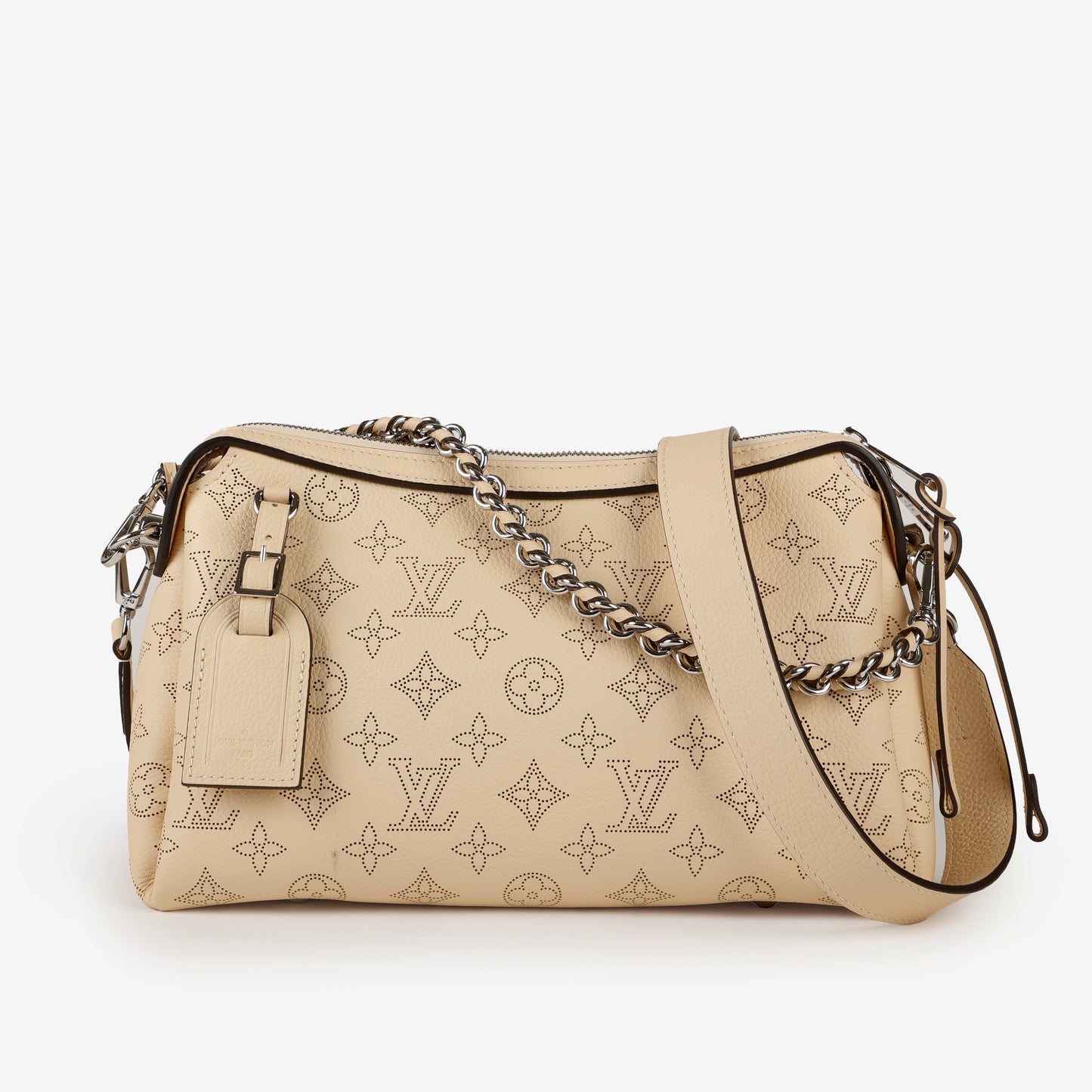 Hand It All PM, Cream Mahina Calfskin