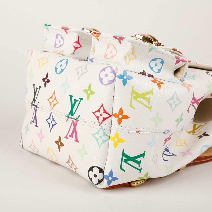LV x TM Venice Backpack, White Multicolor