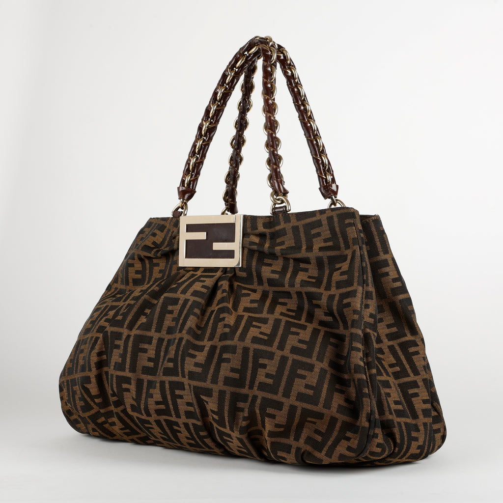 Jacquard FF Mia Tote, Canvas