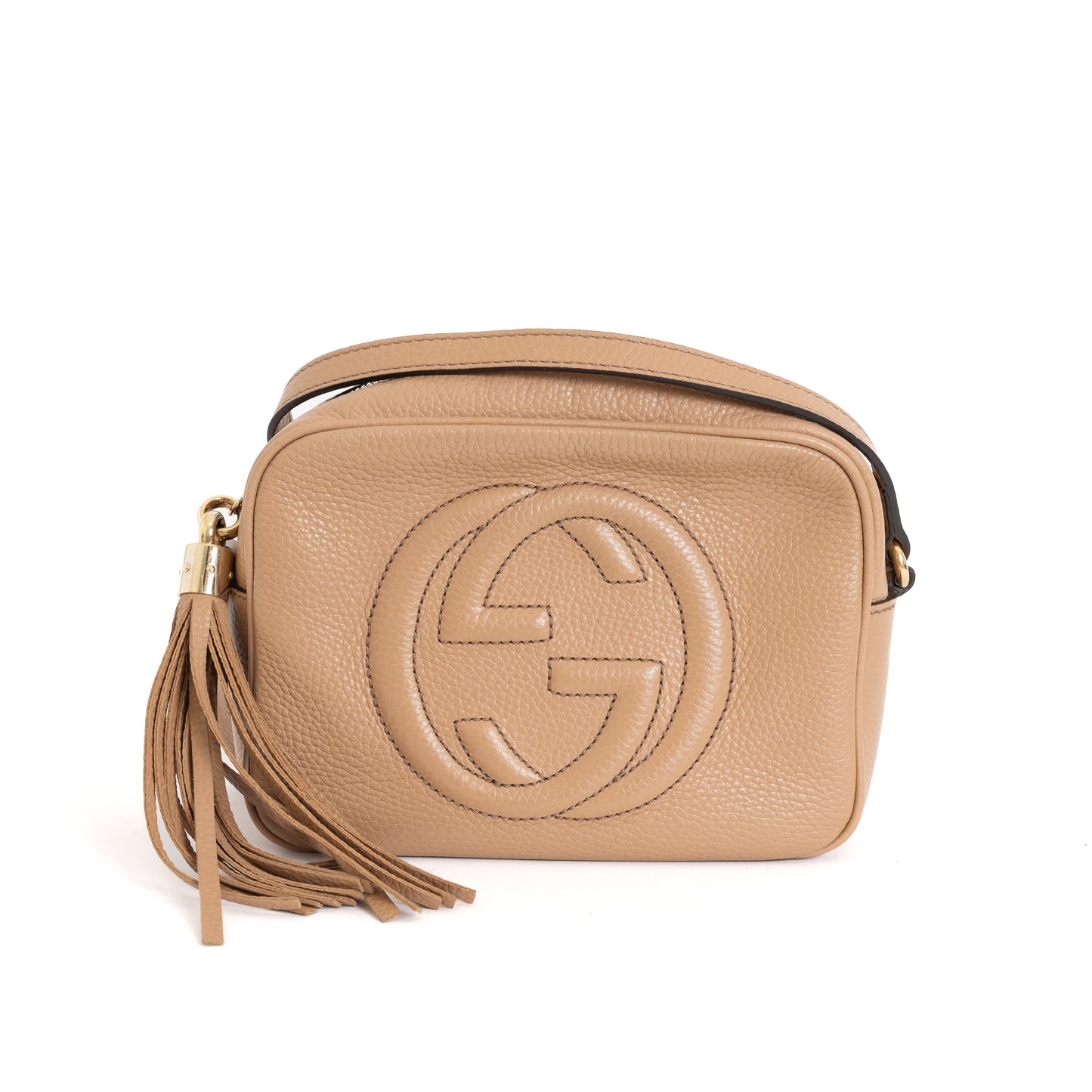 Soho Disco Crossbody Bag, Tan 7693